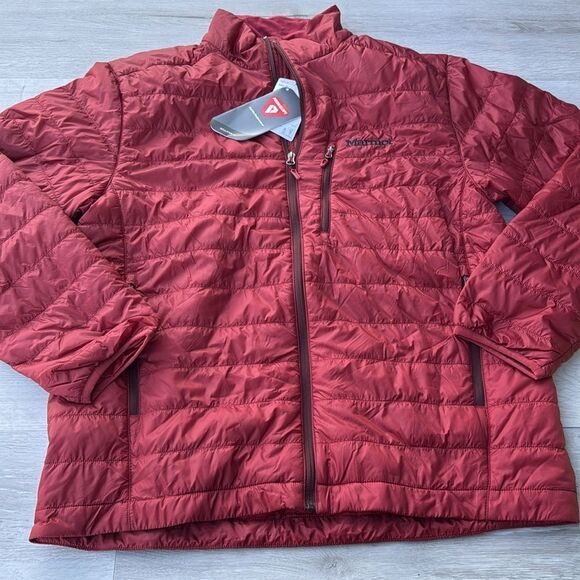 Marmot Calen Insulated Puffer jacket Dark Crimson‎ XL Nwt - Picture 3 of 5